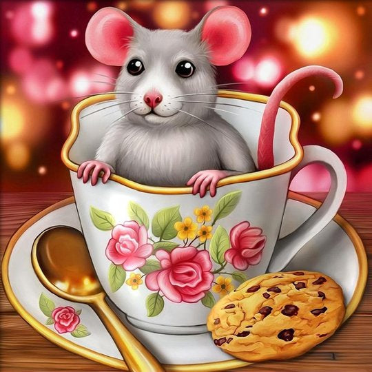 Mouse * Pre Order (Made to order) … - Full Coverage of Diamonds