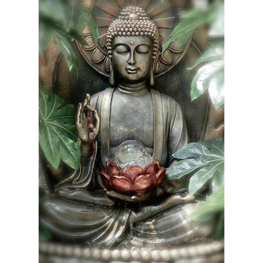 Buddha #2 … Full Coverage of Diamonds - Special Order