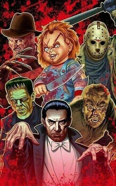 Scary people - Pre Order (Made to order) … Full Coverage Of Diamonds