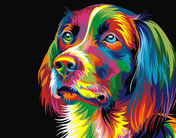 Dog * Made to order … - Full Coverage of Diamonds