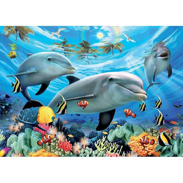Dolphin # 6 - * Made to order … Full Coverage Of Diamonds
