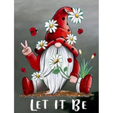 Let it be Gnome # 4 -  * Pre Order (Made to order) … Full Coverage Of Diamonds