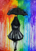 Colour Rain - * Made to order … Full Coverage Of Diamonds
