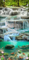 X - large  Waterfall - ( Made to order )Full Round Diamonds - 45cm x 85cm