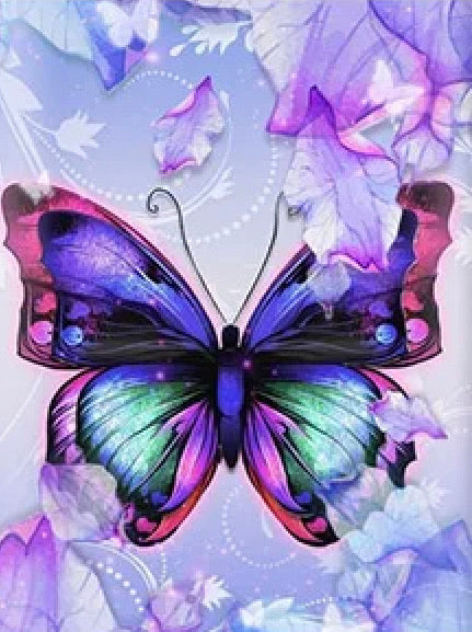 Butterfly # 10 … Full Coverage Of Diamonds - Made to Order