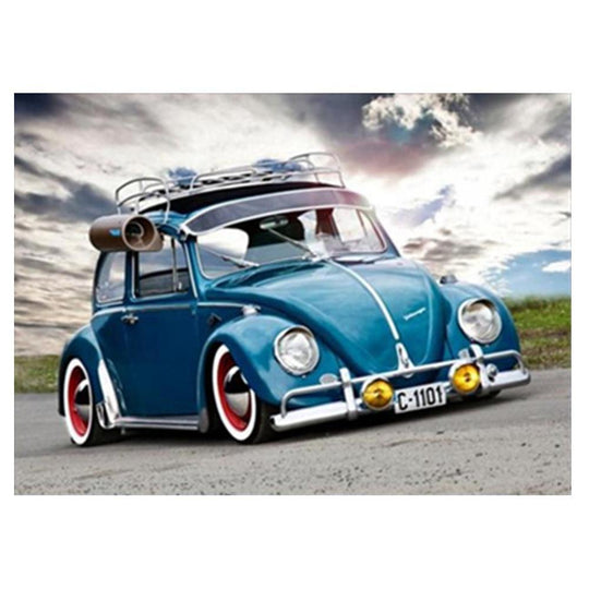 Old beetle car - … Full Coverage Of Diamonds - Made to Order