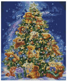 Christmas Tree Teddies- * Pre Order (Made to order) … Full Coverage Of Diamonds