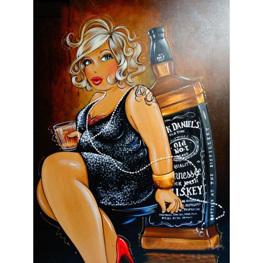 Curvy lady  - … Full Coverage Of Diamonds - Made to Order