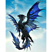 Dragon # 5 - * Made to order … Full Coverage Of Diamonds