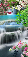 X -large  Waterfall 3 - ( Made to order )Full Round Diamonds - 45cm x 85cm
