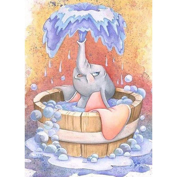 Dumbo #2  Diamond Painting - * Made to order … Full Coverage Of Diamonds