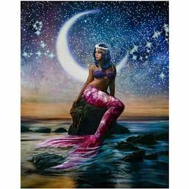 Mermaid 1 * Made to order …  - Full Coverage Of Diamonds