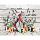Be Kind Gnome * Pre Order (Made to order) … - Full Coverage of Diamonds