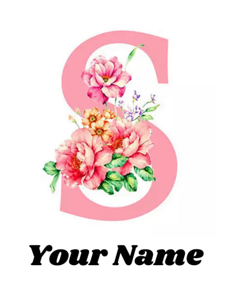 Alphabet Personalised Letter S * Pre Order (Made to order) … - Full Coverage of Diamonds