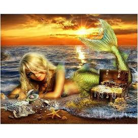 Mermaid 3 * Made to order … - Full Coverage Of Diamonds