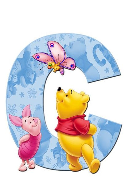Alphabet Bear Letter C * Made to order … - Full Coverage of Diamonds