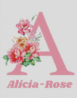 Alphabet Personalised Letter A … - Full Coverage of Diamonds