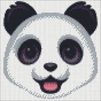 Emoji *Pre Order (Made to order) … Panda - Full Coverage of Diamonds