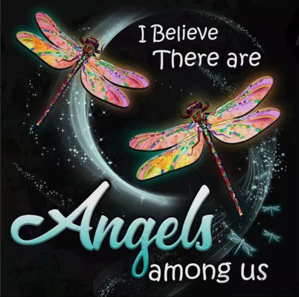 Dragonfly #2 Diamond Painting … - Full Coverage of Diamonds - Made to order