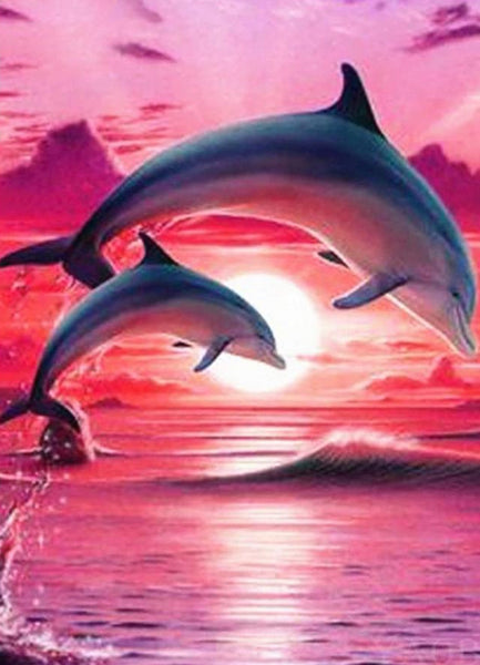 Dolphin # 10 - * Made to order … Full Coverage Of Diamonds