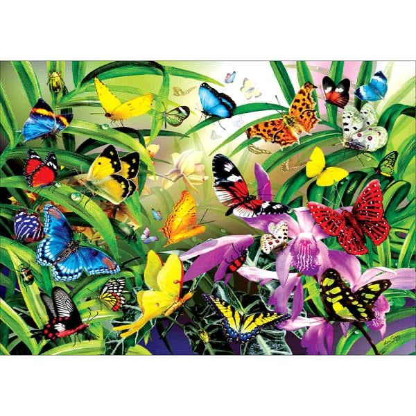Butterflies #4 - * Made to order … Full Coverage Of Diamonds