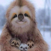 Sloth* Made to order … - Full Coverage of Diamonds