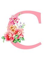 Alphabet Personalised Letter C * Pre Order (Made to order) … - Full Coverage of Diamonds