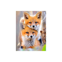 Fox diamond painting - * Made to order …Full Coverage Of Diamonds