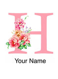 Alphabet Personalised Letter H * Pre Order (Made to order) … - Full Coverage of Diamonds