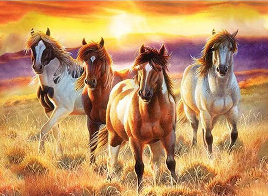 Horse diamond painting - * Made to order …Full Coverage Of Diamonds