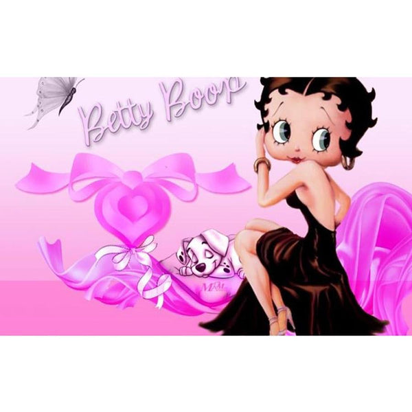 Betty Boop - * Made to order … Full Coverage Of Diamonds
