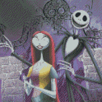 Jack and sally * Pre Order (Made to order) … - Full Coverage of Diamonds
