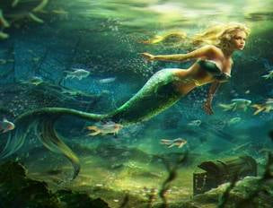 Mermaid 5 * Made to order … - Full Coverage Of Diamonds