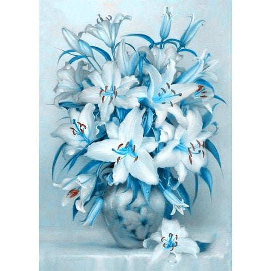 Flowers # 7 - * Made to order … Full Coverage Of Diamonds