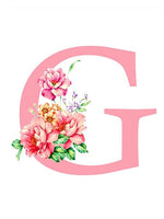 Alphabet Personalised Letter G* Pre Order (Made to order) … - Full Coverage of Diamonds