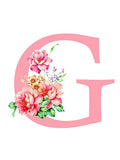 Alphabet Personalised Letter G* Pre Order (Made to order) … - Full Coverage of Diamonds