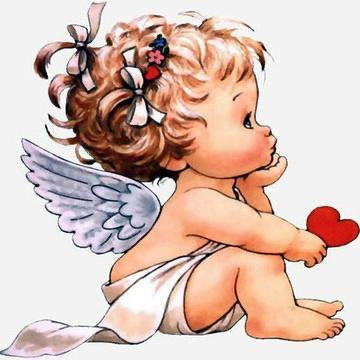 Baby Angel  * Pre Order (Made to order) … - Full Coverage of Diamonds