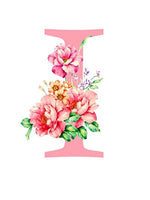 Alphabet Personalised Letter I * Pre Order (Made to order) … - Full Coverage of Diamonds
