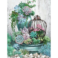 Succulent # 2 - … Full Coverage Of Diamonds - Made to Order