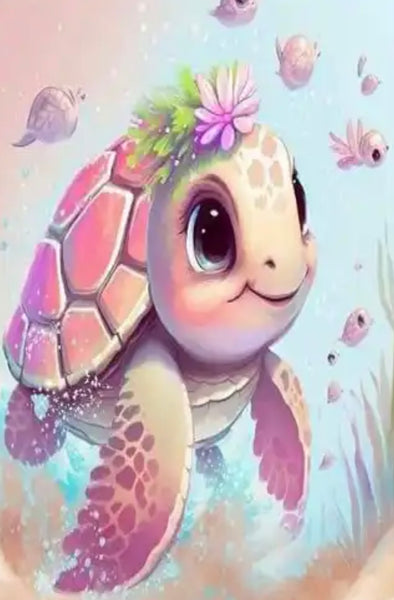 Turtle -  … Full Coverage Of Diamonds - Made to Order diamond painting
