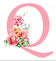Alphabet Personalised Letter Q * Pre Order (Made to order) … - Full Coverage of Diamonds