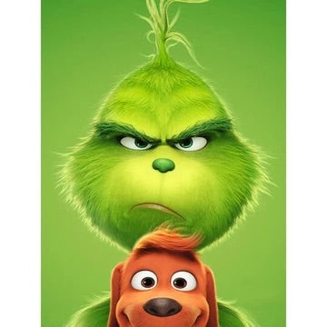 Grinch # 5 - * Pre Order (Made to order) … Full Coverage Of Diamonds