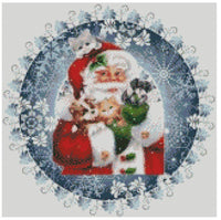 Christmas Santa * Pre Order (Made to order) … - Full Coverage of Diamonds