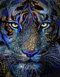 Tiger # 13 - Pre Order (Made to order) … Full Coverage Of Diamonds