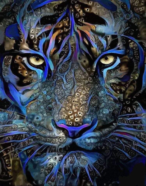 Tiger # 13 - Pre Order (Made to order) … Full Coverage Of Diamonds