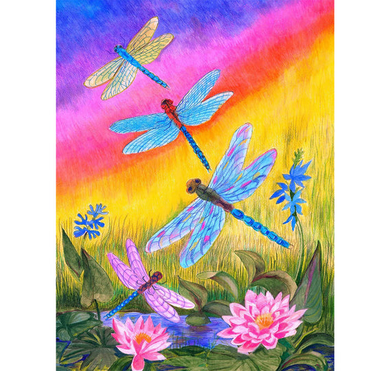Dragonfly # 3 - … Full Coverage Of Diamonds - Made to Order