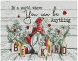 Be Kind Gnome * Pre Order (Made to order) … - Full Coverage of Diamonds