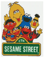 Sesame Street * Pre Order (Made to order) … Sesame Street - Full Coverage Of Diamonds