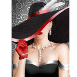 Lady 4 … Full Coverage of Diamonds