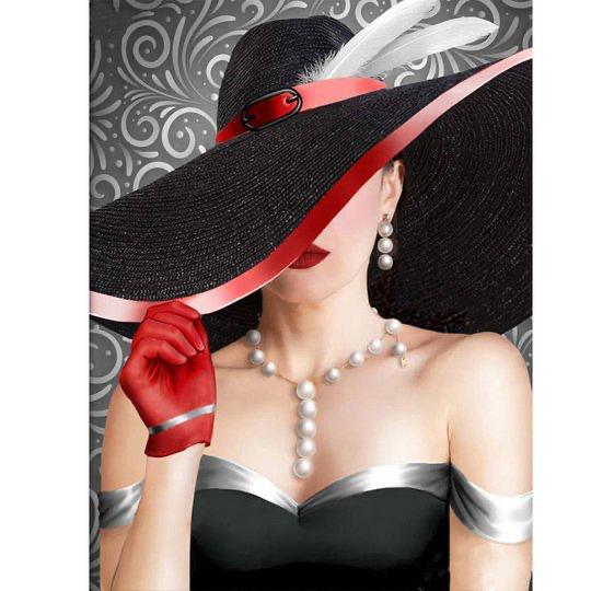 Lady 4 … Full Coverage of Diamonds